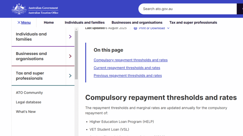 centrelink repayment rule 2025